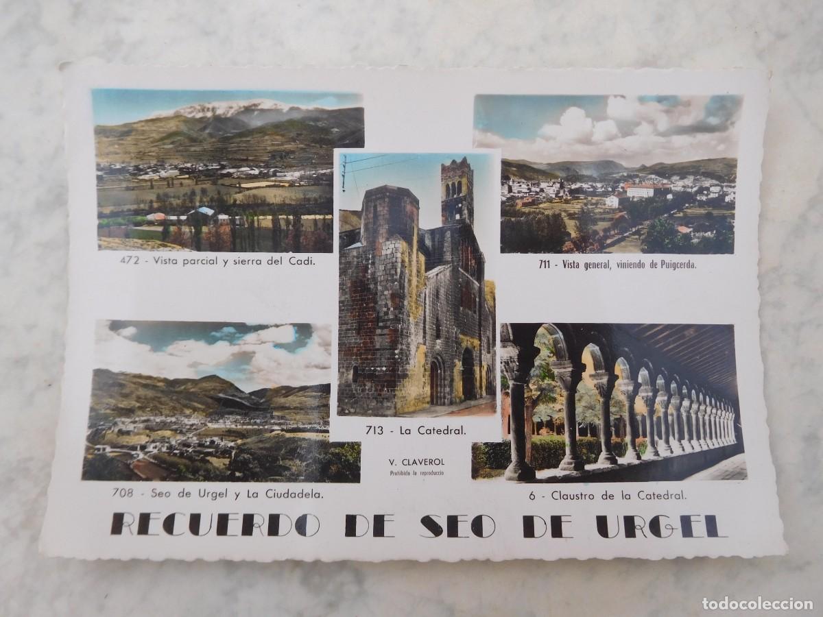 Postales: Postal de Seo de Urgel. Recuerdo