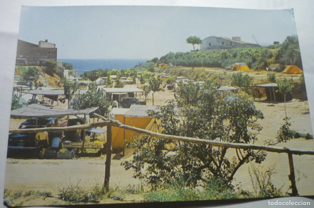 Postales: postal camping masnou.-camping parcial cm