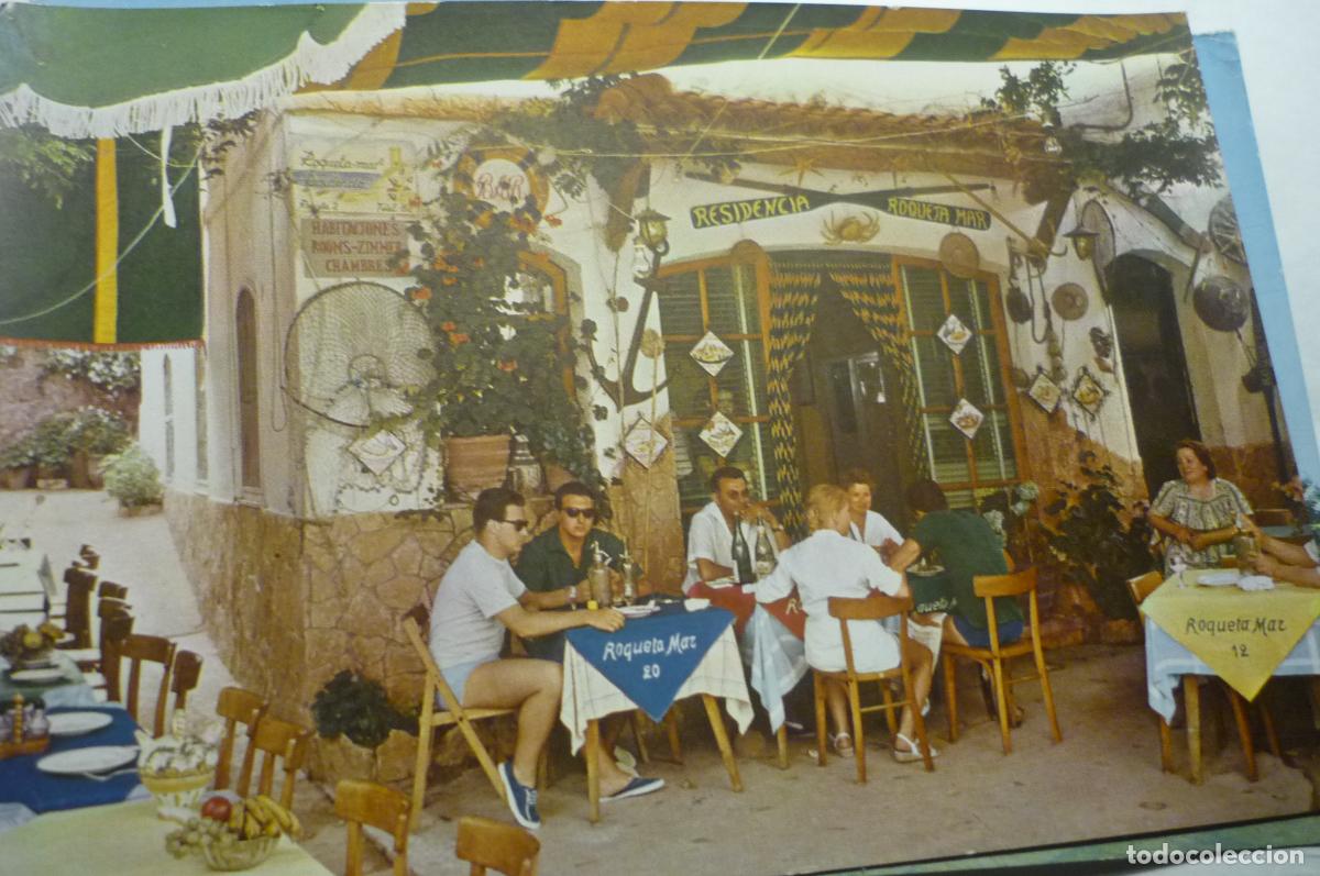 Postales: postal tossa mar .residencia roqueta mar comedor cm