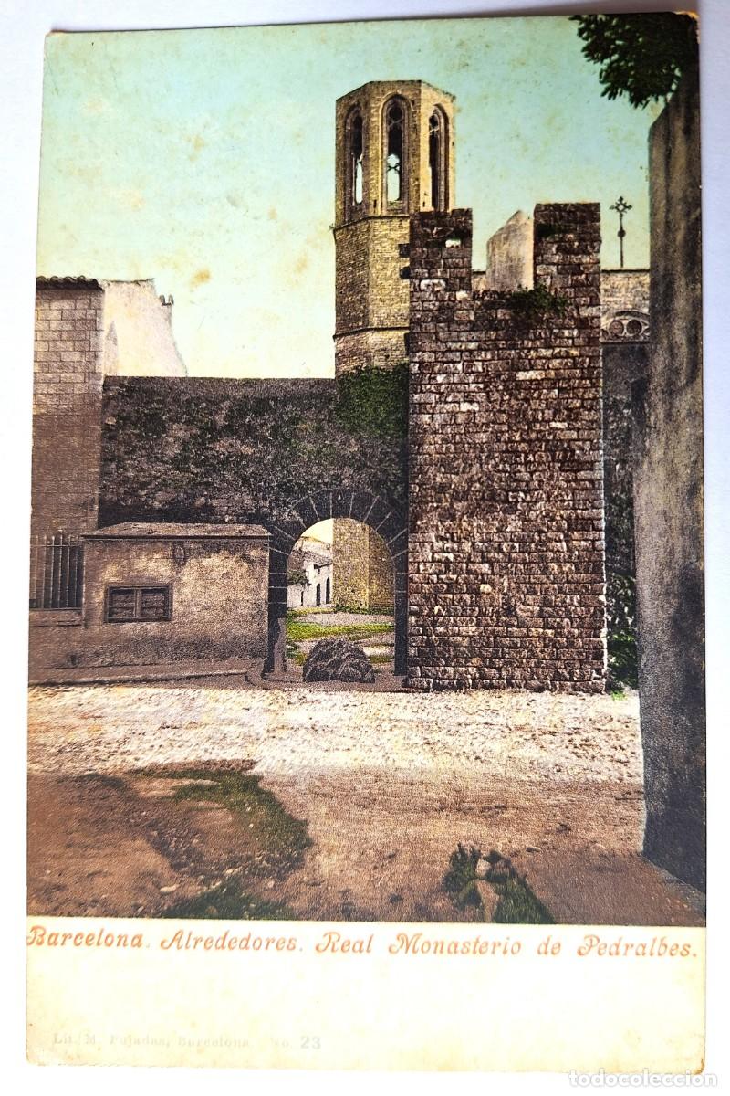 Postales: POSTAL ANTIGUA COLOR - BARCELONA - REAL MONASTERIO DE PEDRALBES -SIN CIRCULAR
