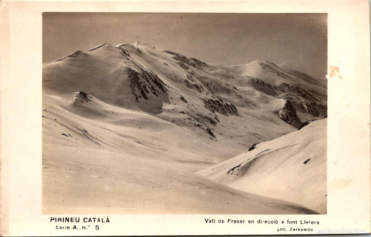 Postales: Pirineo Catal&agrave; - Vall de Freser en direcci&oacute; a Font Lletera - Zerkowitz A-5 - 140x89mm - In&eacute;dita en T