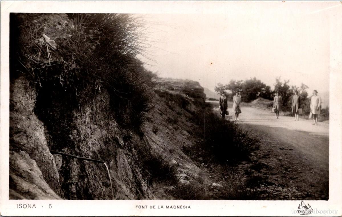 Postales: Isona - Font de la Magnesia - Ed. Oriol n&ordm; 5 - 141x89mm