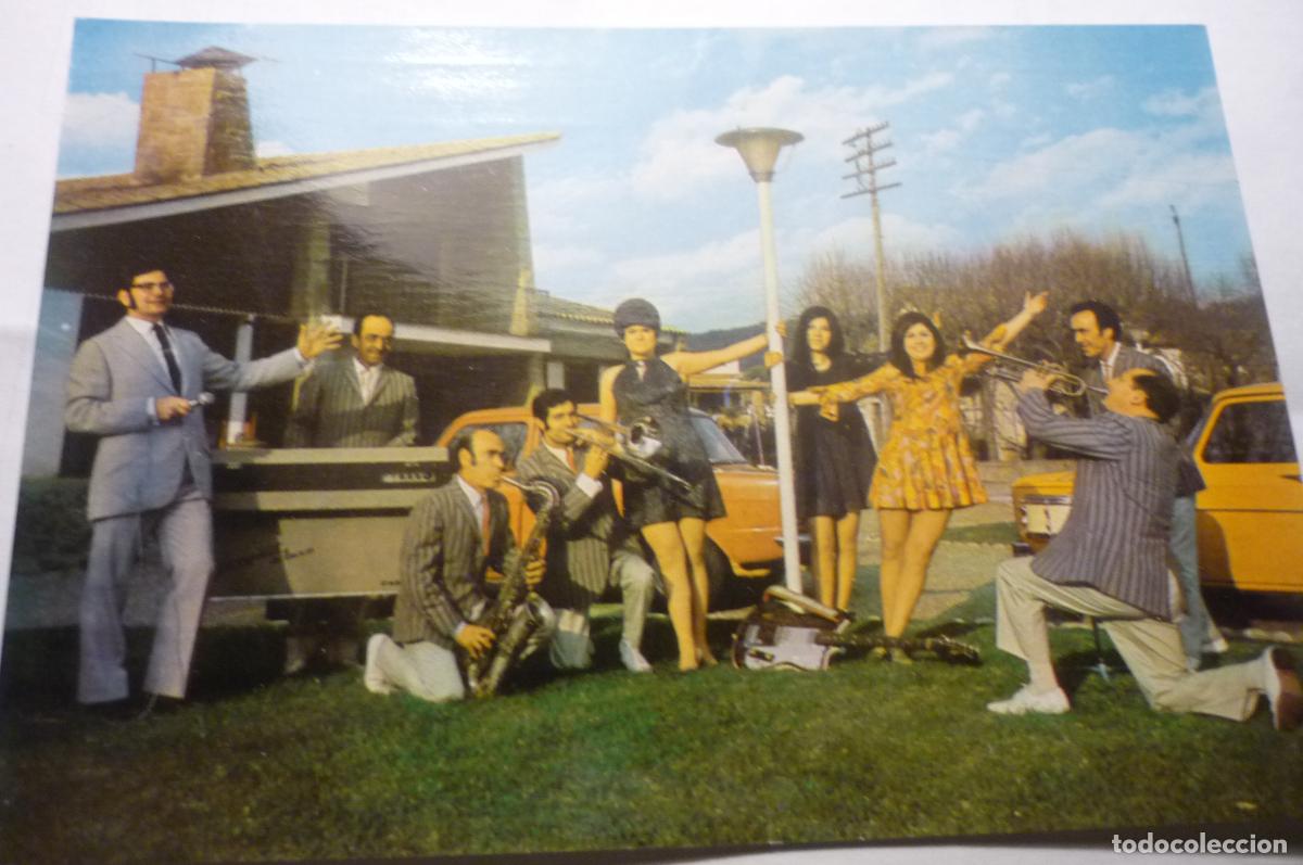 Postales: postal vic musica latin blue y las singers cm