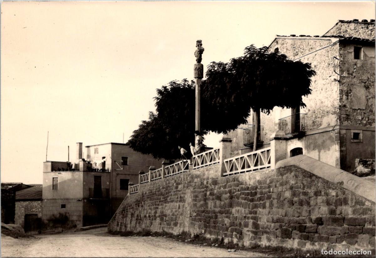 Postales: Castellser&agrave; (Lleida) - Creu g&ograve;tica de terme del Segle XIV - Ed. El Siglo - 131x89mm