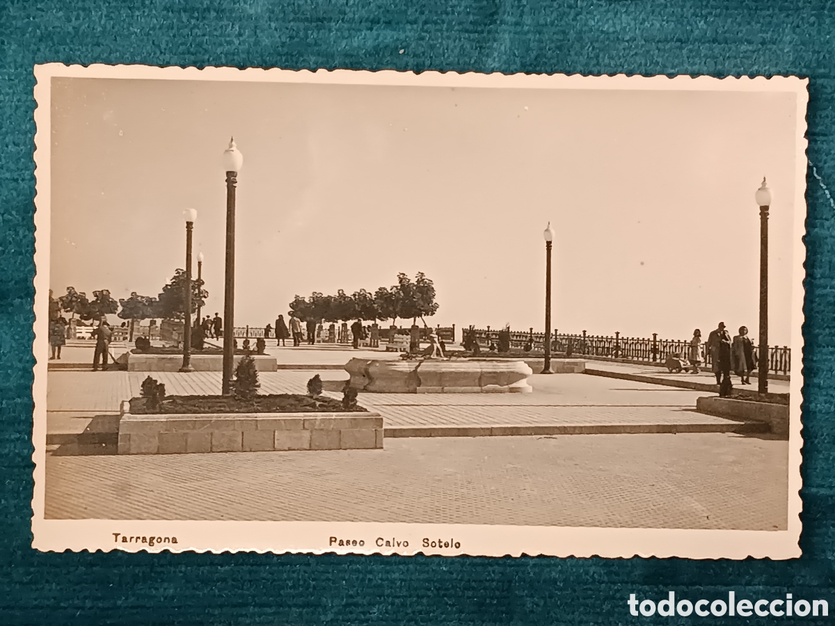 Postales: Tarragona. Paseo Calvo Sotelo