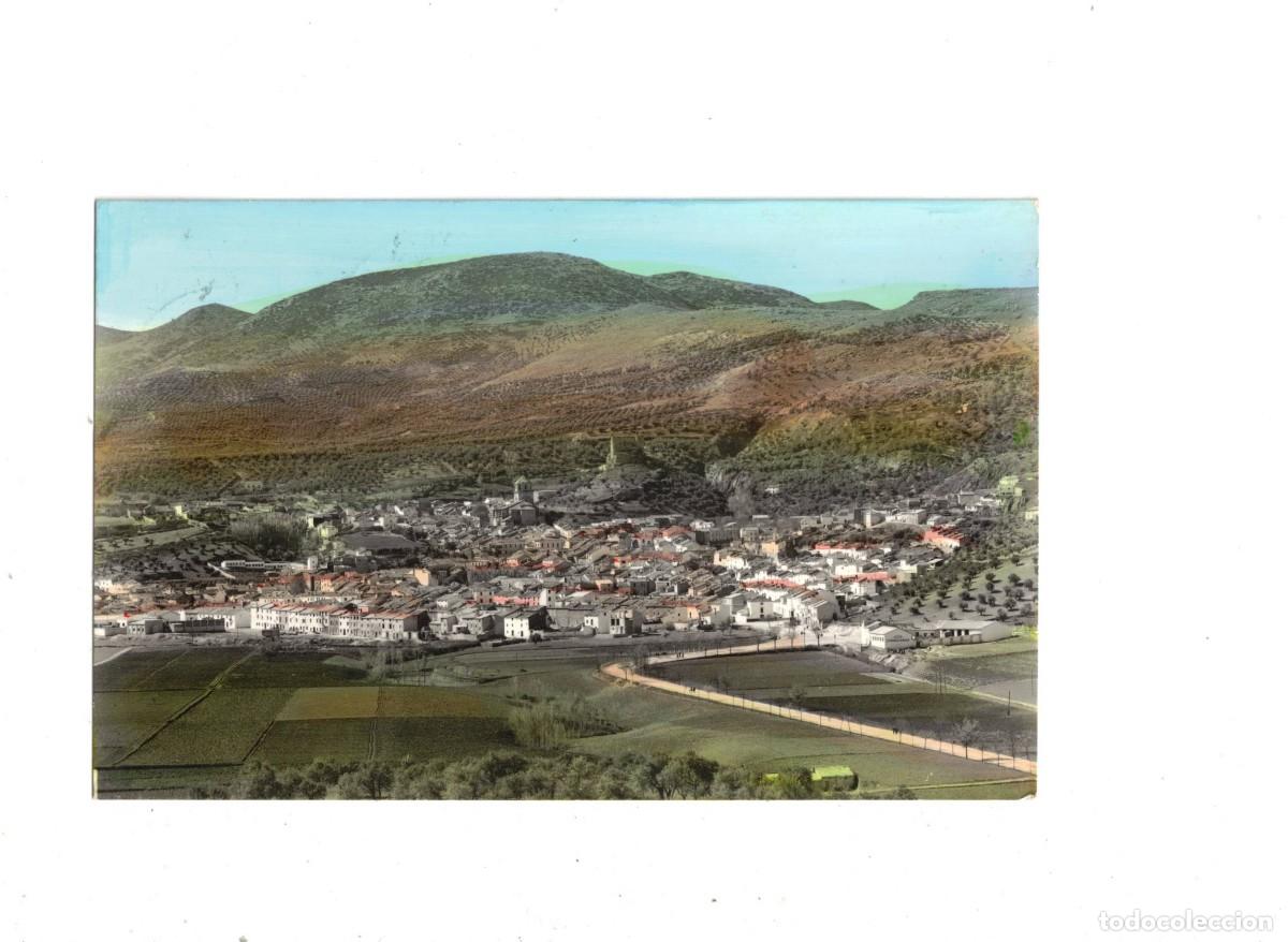 Postales: HUELMA. JAEN. VISTA GENERAL. COLOREADA. 109 ARRIBAS