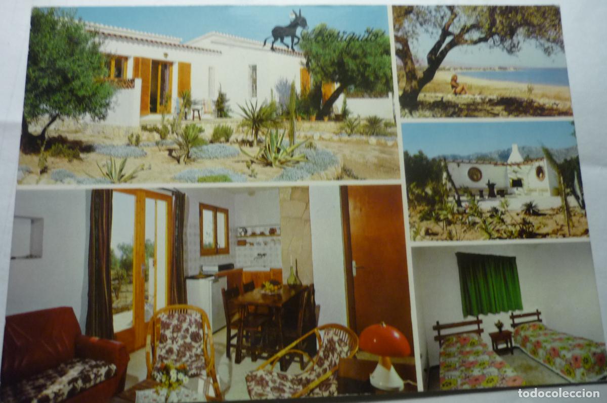 Postales: postal hospitalet del infante -bungalows el borriquito cm