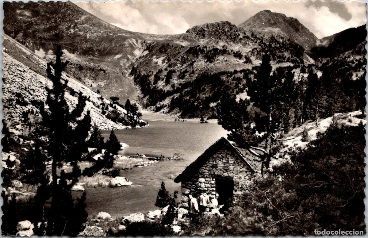 Postales: Regi&oacute;n de Espot - San Nicolau - Refugio en el Lago de Espot y Portarr&oacute; - Sicilia 18 - 140x90mm
