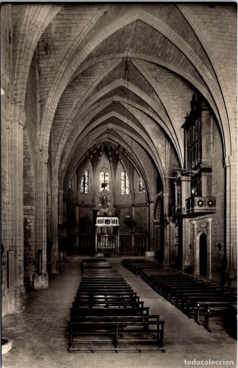 Postales: Solsona - Interior de la Catedral Bas&iacute;lica - Raymond 28 - 140x90mm
