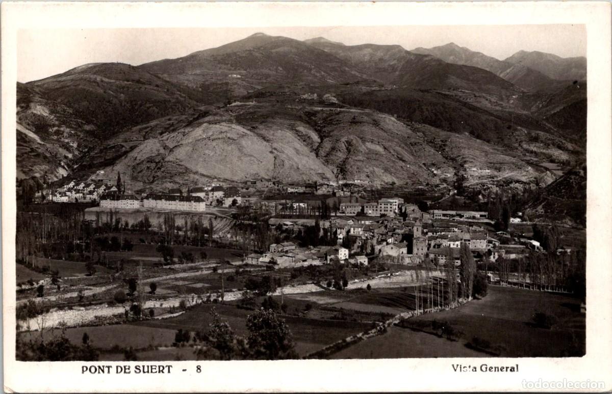 Postales: Pont de Suert - Vista general - n&ordm; 8 - Sin datos - 143x92mm