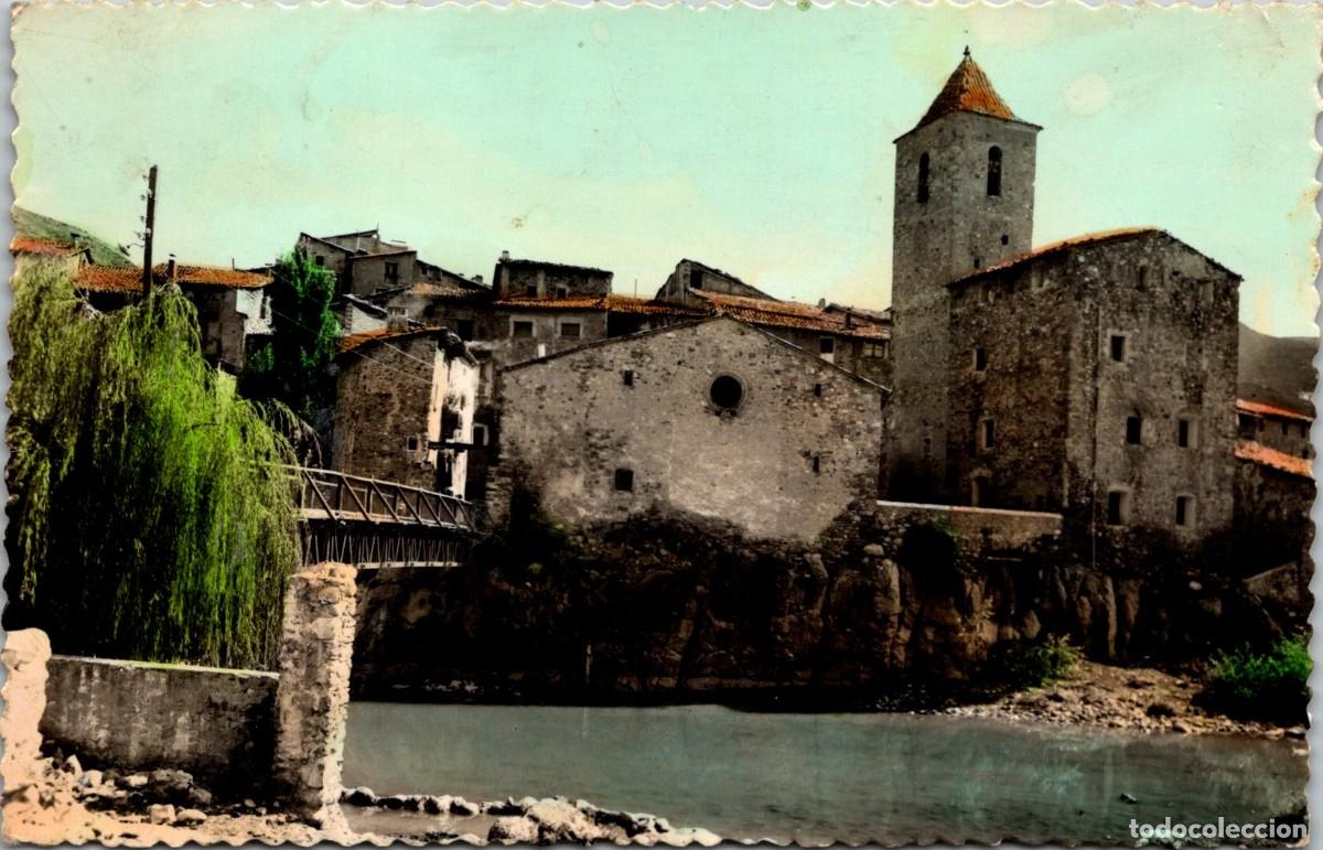 Postales: Pont de Suert - R&iacute;o Noguera Ribagorzana - Sicilia 32 - Coloreada - 139x89mm