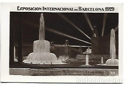 Postales: EXPOSICION INTERNACIONAL, BARCELONA 1929
