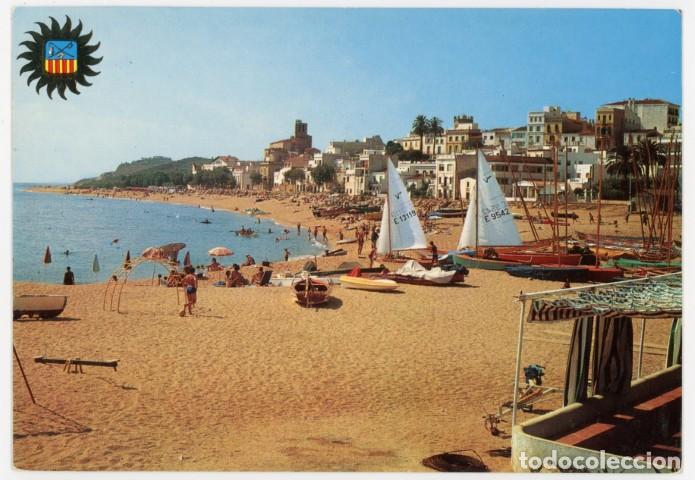 Postales: m11905 Sant Pol De Mar Playa 1965 Laminograf N&ordm;415 sc
