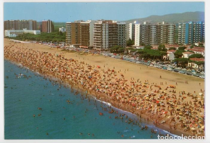Postales: m11913 Blanes Playa S'abanell 1974 Martinez N&ordm;141 sc