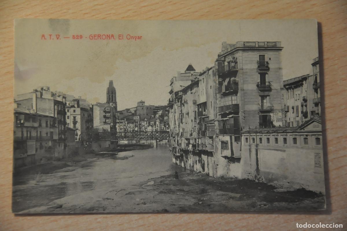 Postales: postal gerona, el onyar atv 529