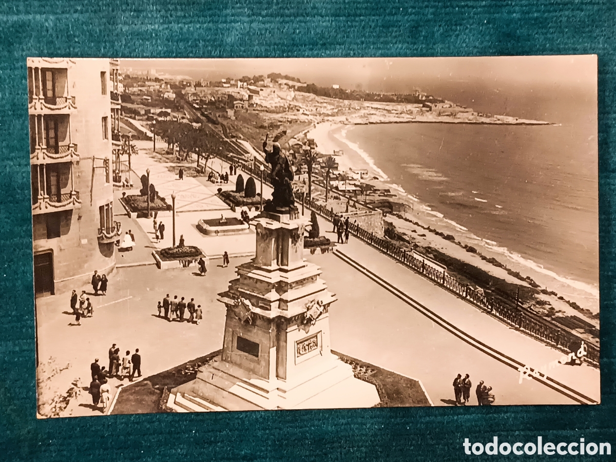 Postales: N&deg;11 TARRAGONA. Paseo Calvo Sotelo y Balc&oacute;n del Mediterr&aacute;neo