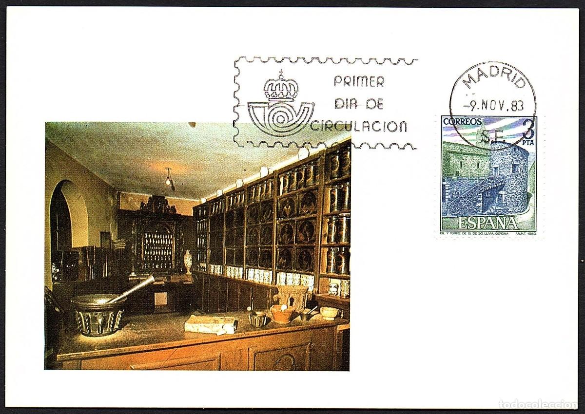 Postales: POSTAL LLIVIA FARMACIA MUSEO