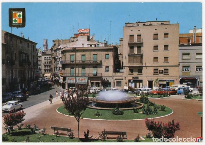 Postales: m11951 Figueres Plaza Ernesto Vila 1970 Escudo De Oro N&ordm;5247 sc citroen ds duward quintana