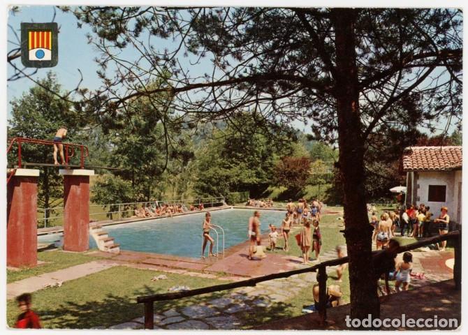 Postales: m11954 Camprodon Piscina Club Camprodon 1966 Escudo De Oro N&ordm;2225 circulada