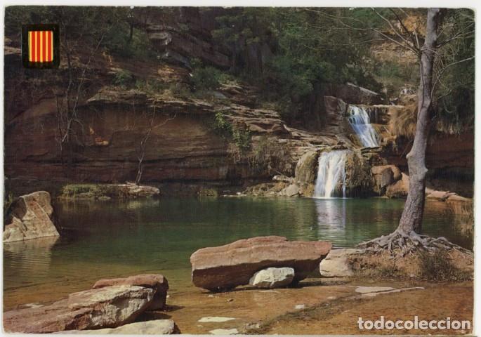 Postales: m11976 Sant Miquel Del Fai Cascada Y Estanque 1969 Escudo De Oro N&ordm;4284 sc