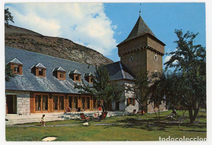 Postales: m11985 Arties Jardines De La Hosteria Don Gaspar De Portola 1968 Garrabella N&ordm;5287 sc