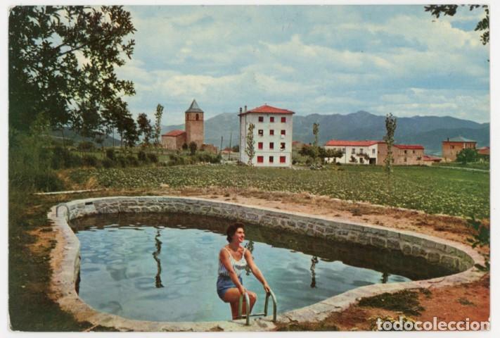 Postales: m11989 Lles Piscina Hotel Mirador 1960 Campa&ntilde;a N&ordm;1140 circulada