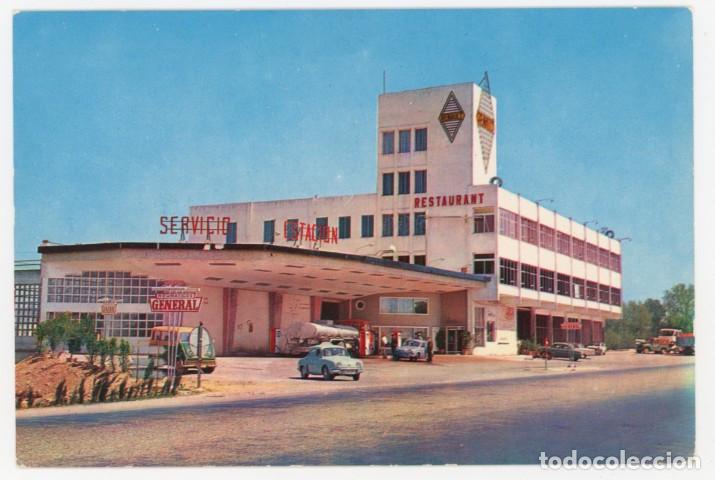 Postales: m11990 Lleida Hotel Ribera Estacion Servicio Y Talleres 1962 Cedag sc gordini seat 600 dkw renault