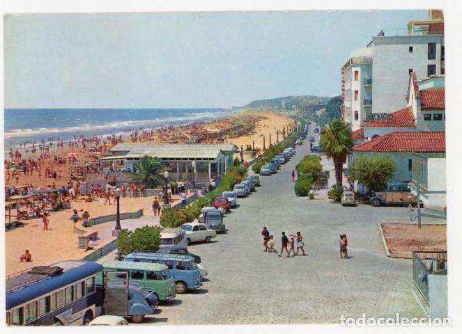 Postales: m11999 Comarruga El Vendrell Playa 1965 Raymond N&ordm;16 circulada bus vw bulli 2cv seat 600