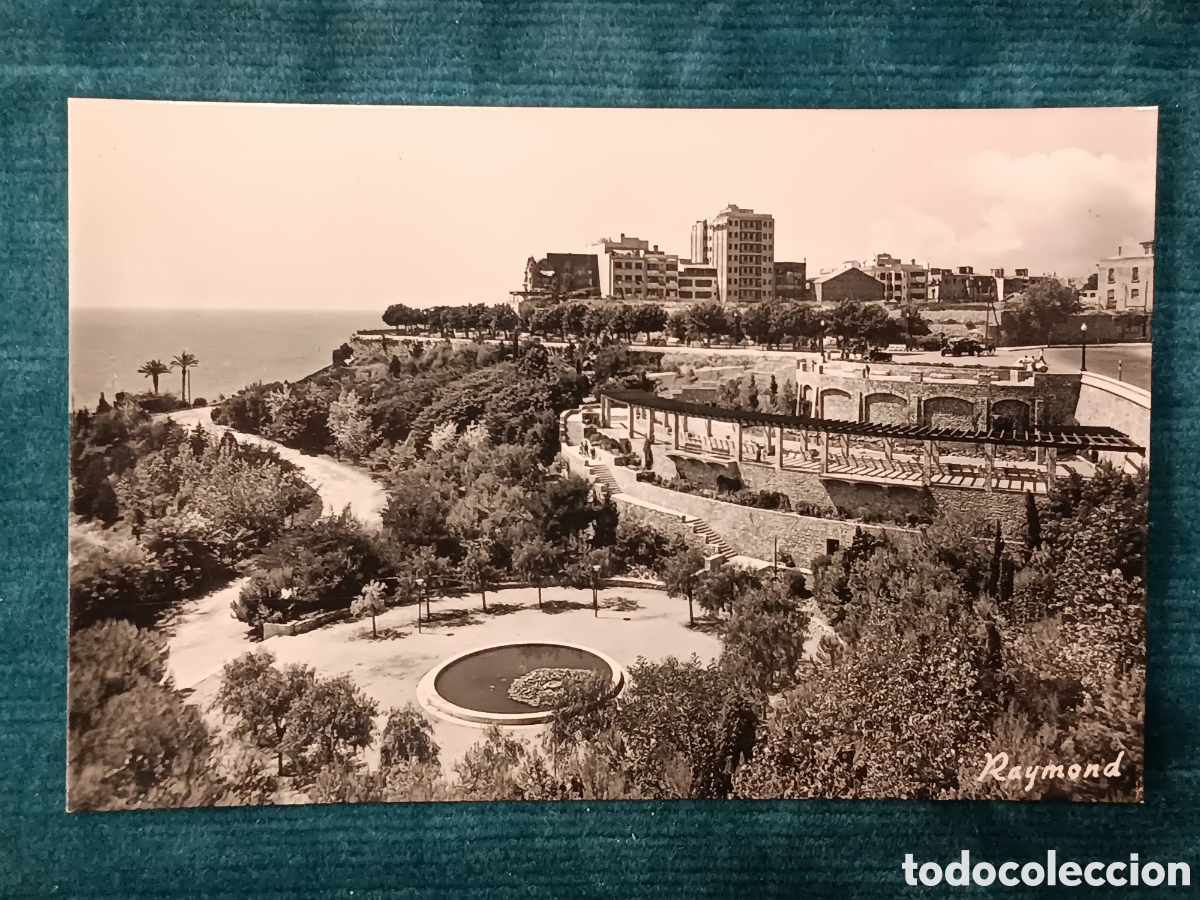 Postcards: N&deg;38 TARRAGONA. Parque del Milagro. P&eacute;rgolas