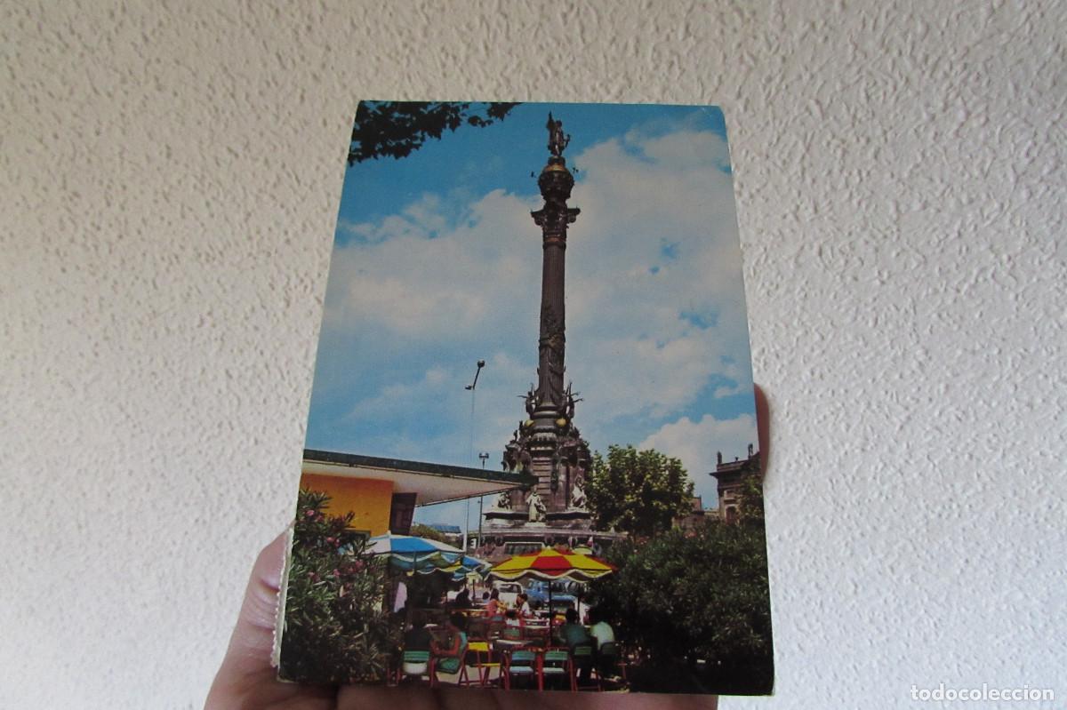 Postales: BARCELONA MONUMENTO A COLON CIRCULADA SELLO 26-5-67