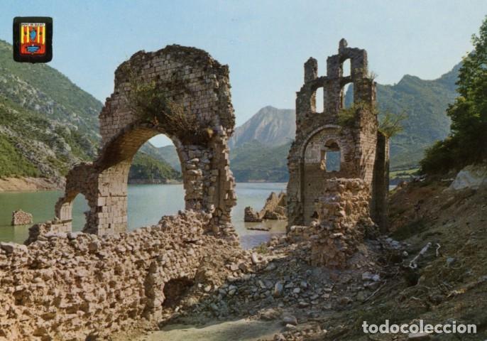 Postales: m12022 Pont De Suert Ruinas Romanicas Del Monasterio De Lavaix 1966 Escudo De Oro N&ordm;2281 sc