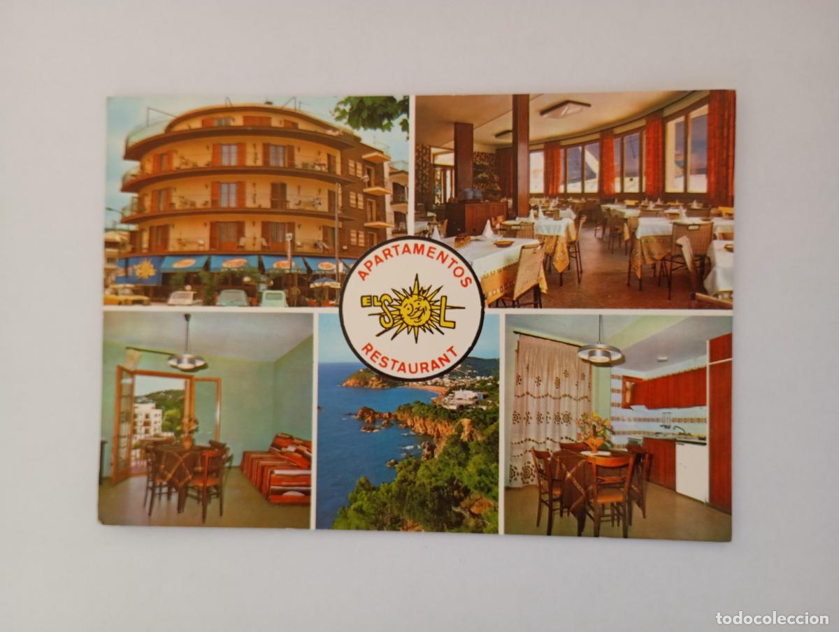 Postales: POSTAL APARTAMENTOS EL SOL. TOSSA DE MAR. TDKP29L