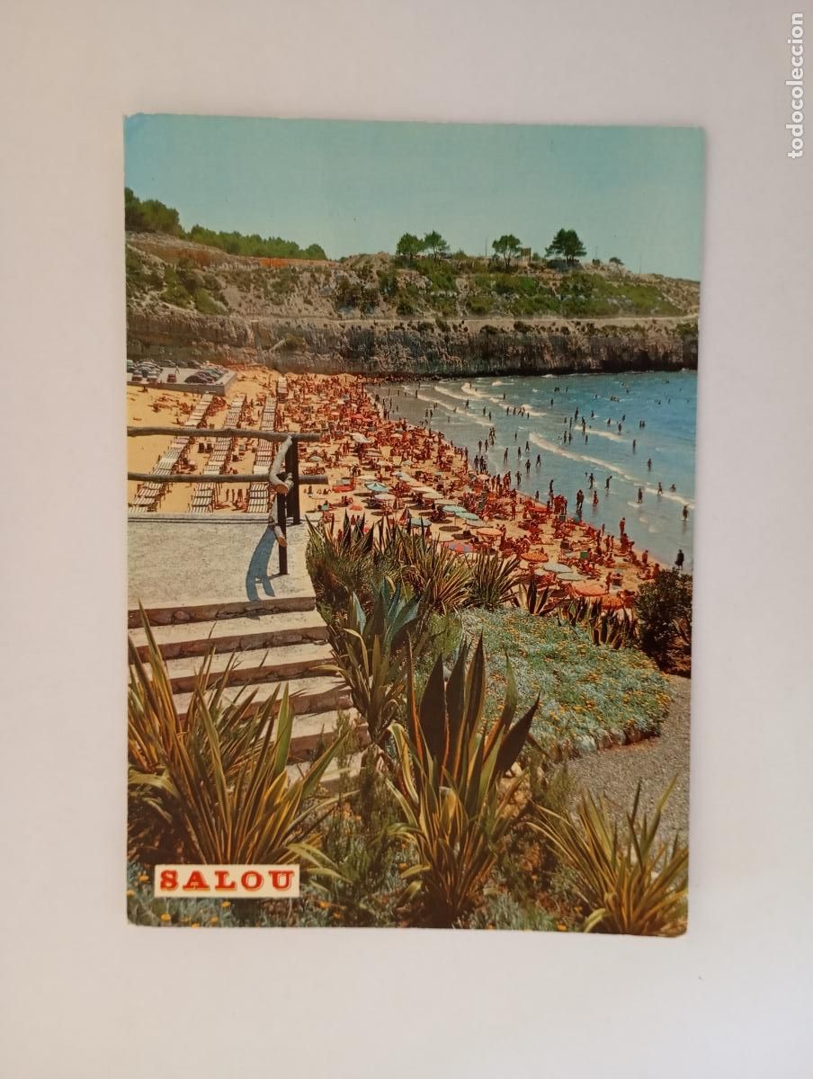 Postales: POSTAL PLAYA DE LAZARETO. SALOU. TARRAGONA. TDKP29L