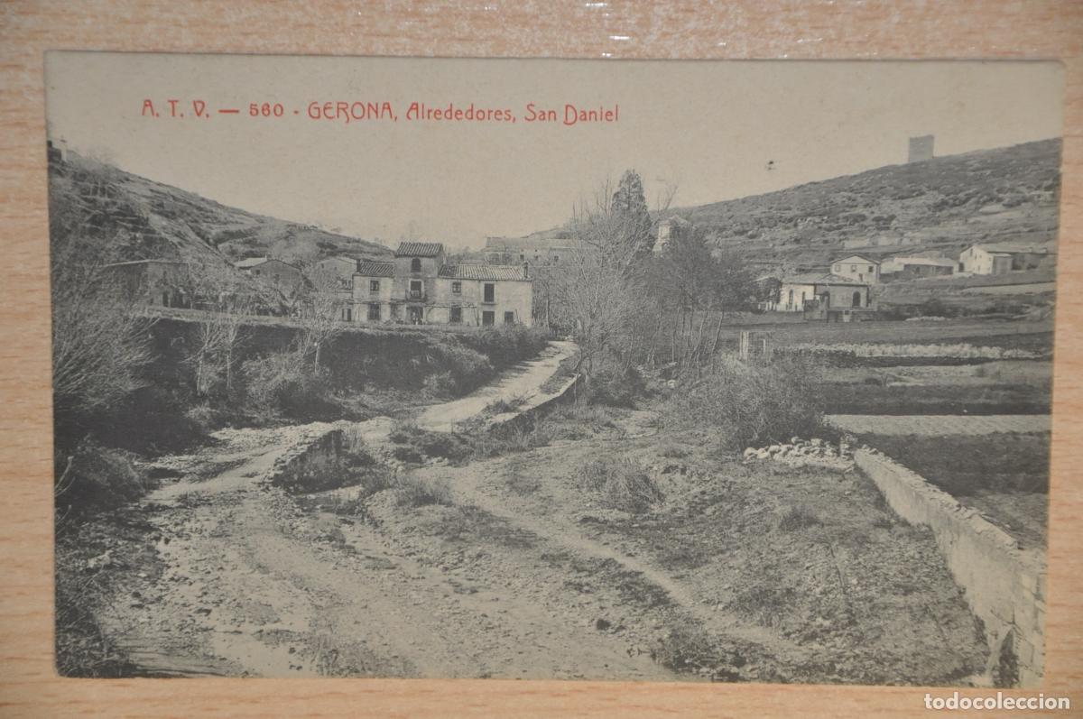Postales: postal gerona, alrededores san daniel atv 560