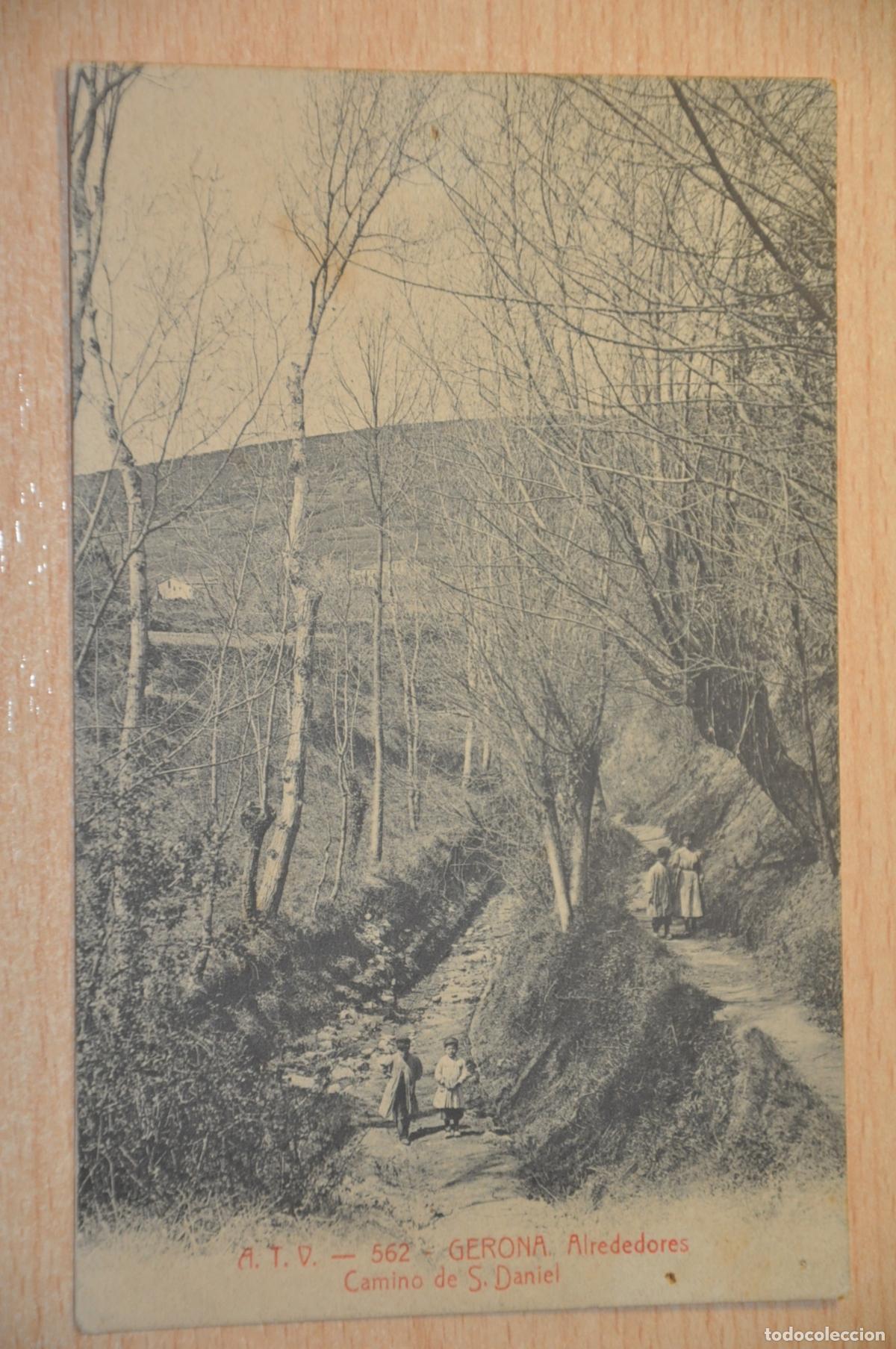 Postales: postal gerona, alrededores camino de s.daniel atv 562