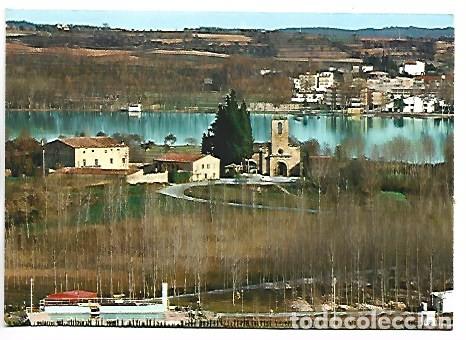 Postales: VISTA GENERAL, AL FONDO EL LAGO.- PORQUERAS / GIRONA