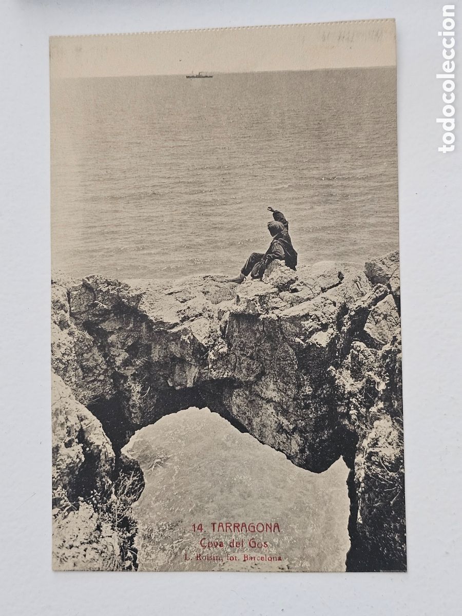 Postales: Postal de Tarragona Cova del Gos L. Roisin 1910s 1920s
