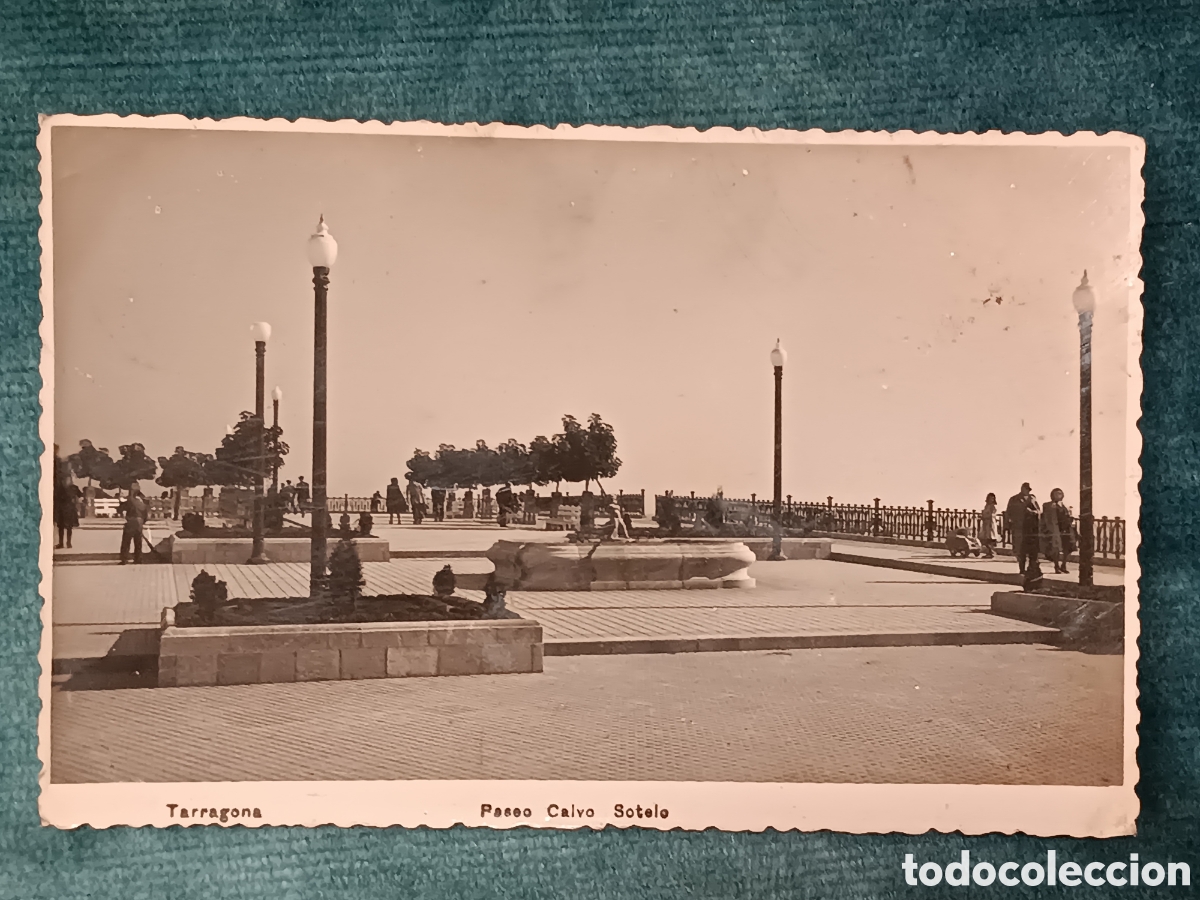 Postales: Tarragona. Paseo Calvo Sotelo