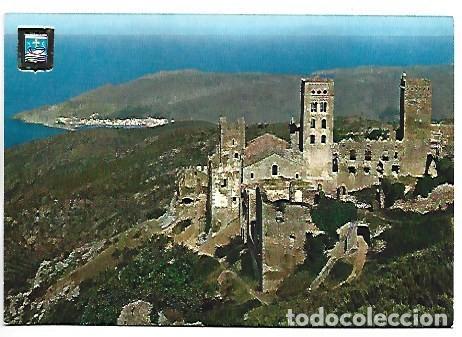 Postales: SAN PEDRO DE RODA, AL FONDO PORT DE LA SELVA.- GIRONA