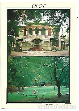 Postales: CASAL DELS VOLCANS. CENTRE D&acute;INFORMACIO, EXPOSICIONS I JARDI BOTANIC.- OLOT / GIRONA