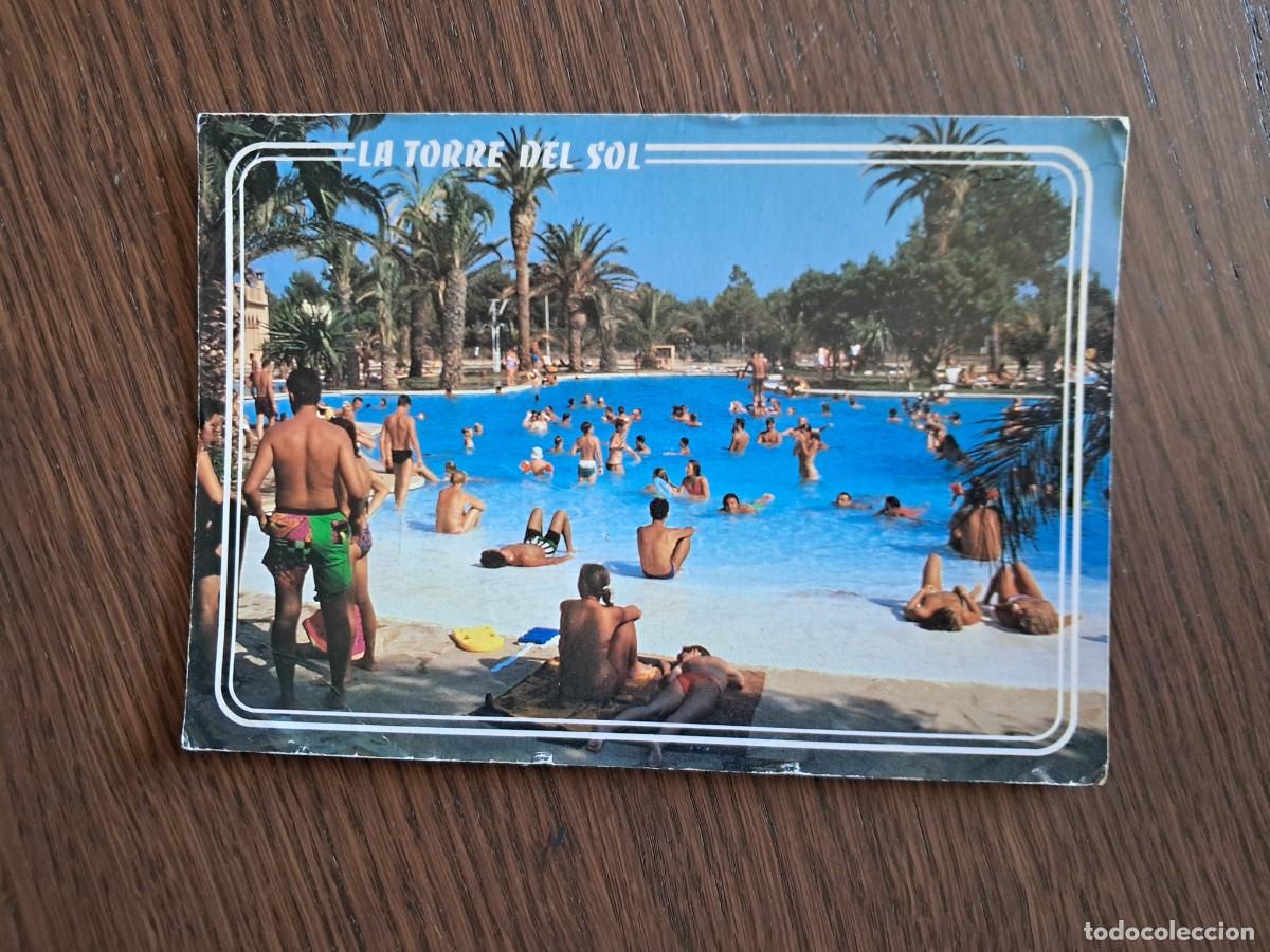 Postales: postal de Espa&ntilde;a, Camping caravaning club La torre del sol, Miami playa, Tarragona, escrita, 1992.
