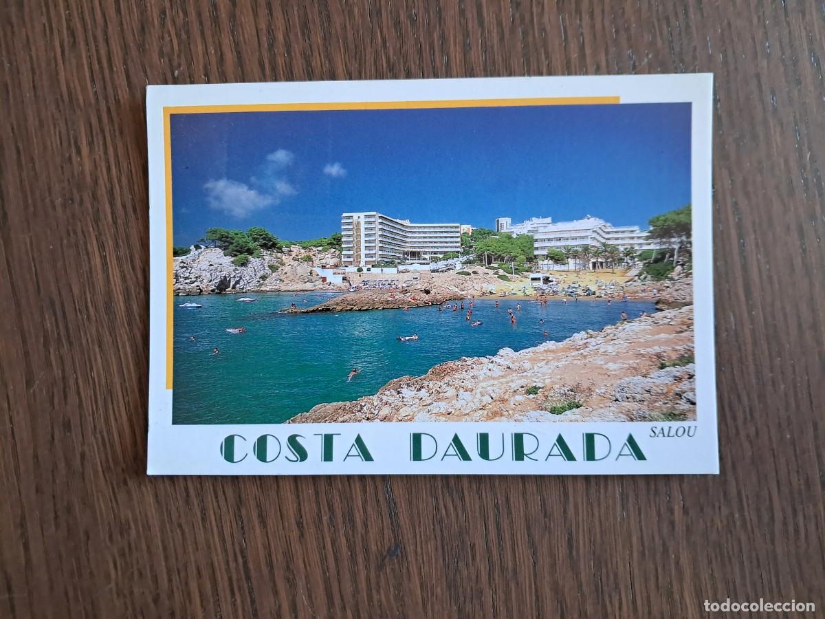 Postales: postal de Espa&ntilde;a, Calas Font y Vi&ntilde;a, Salou, Costa daurada. escrita, a&ntilde;o 2003.