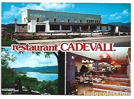Postales: RESTAURANT &rdquo; CADEVALL &rdquo;.- MALIANTA - FONTCUBERTA