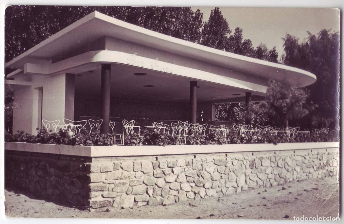 Postales: Lloret de Mar (Gerona): Bar Procne. Foto R. Lloses. Circulada (A&ntilde;os 50)