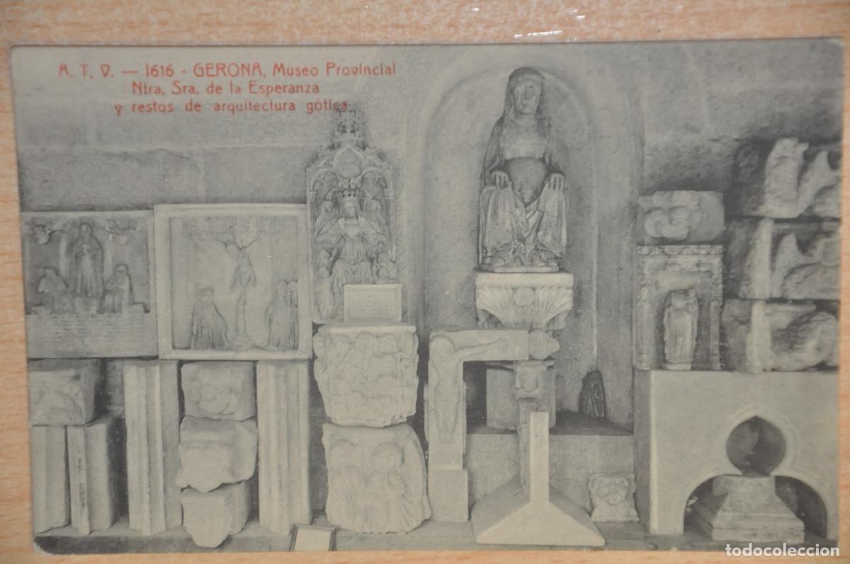 Postales: postal gerona, museo provincial ntra.sra. de la esperanza y restos de arquitectura gotica atv 1616
