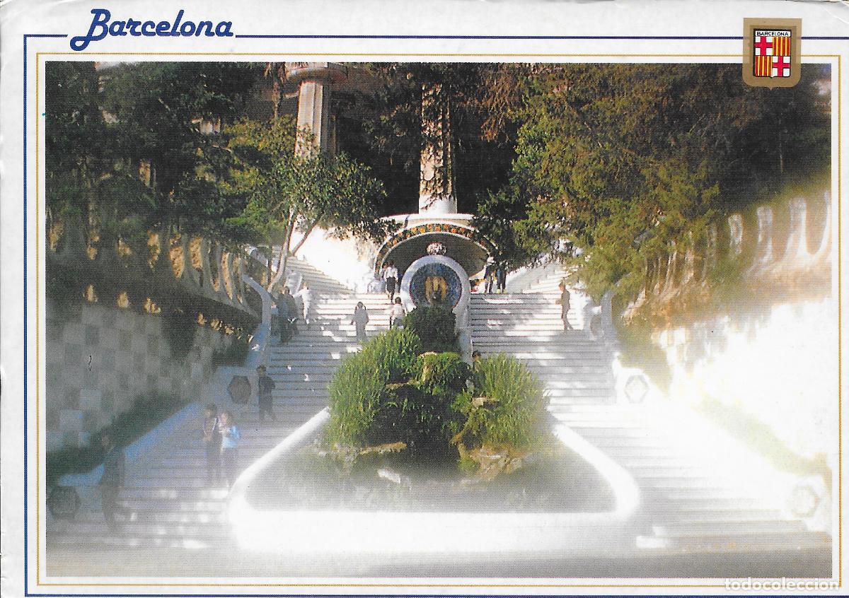 Postales: [POSTAL] Parc G&uuml;ell. Barcelona (sin circular) - Foto 1