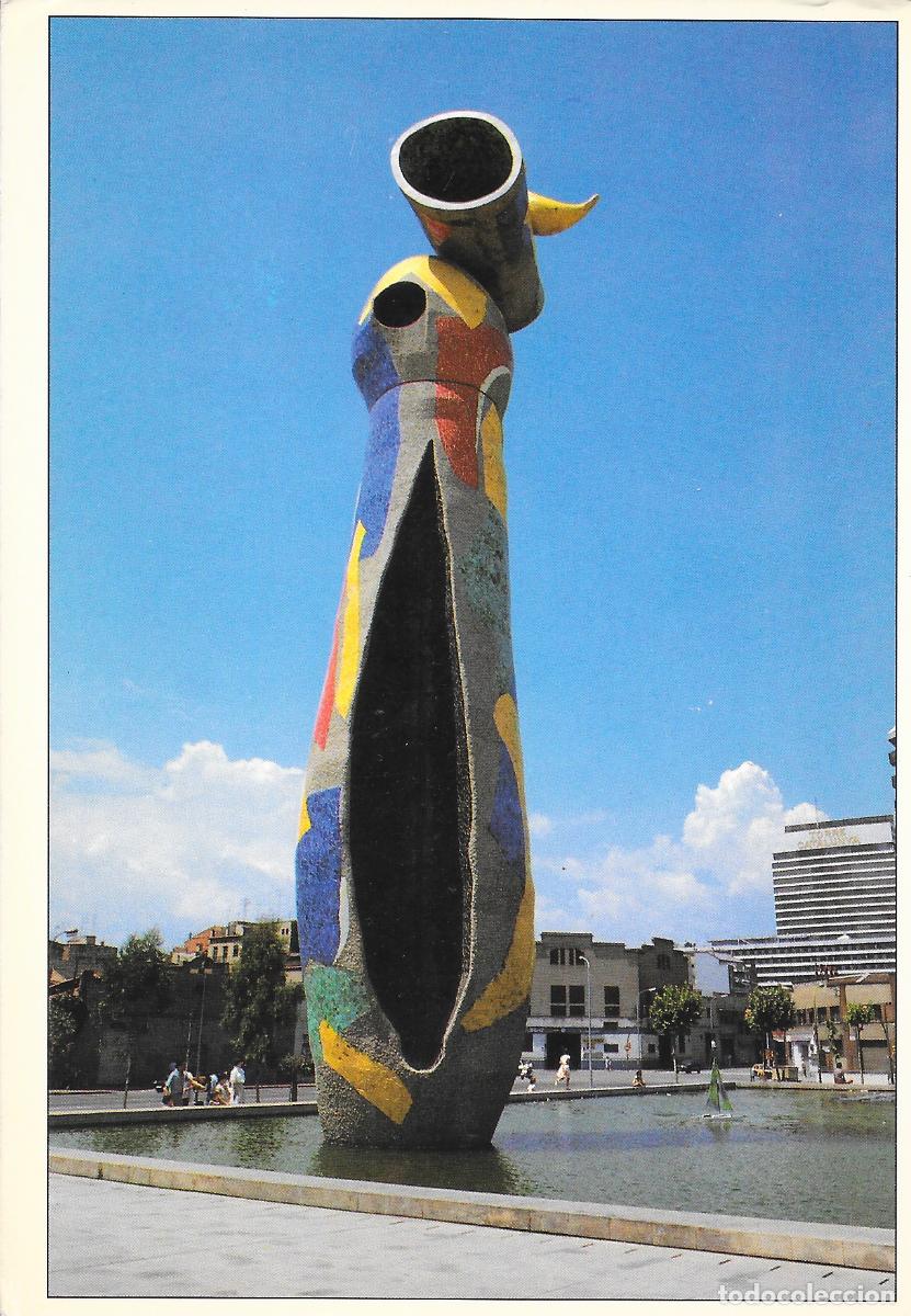 Postales: [POSTAL] Joan Mir&oacute;. Dona i Ocell. Barcelona (sin circular)