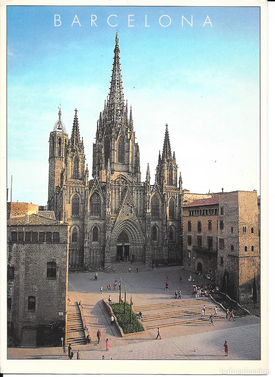 Postales: [POSTAL] La catedral. Barcelona (sin circular)