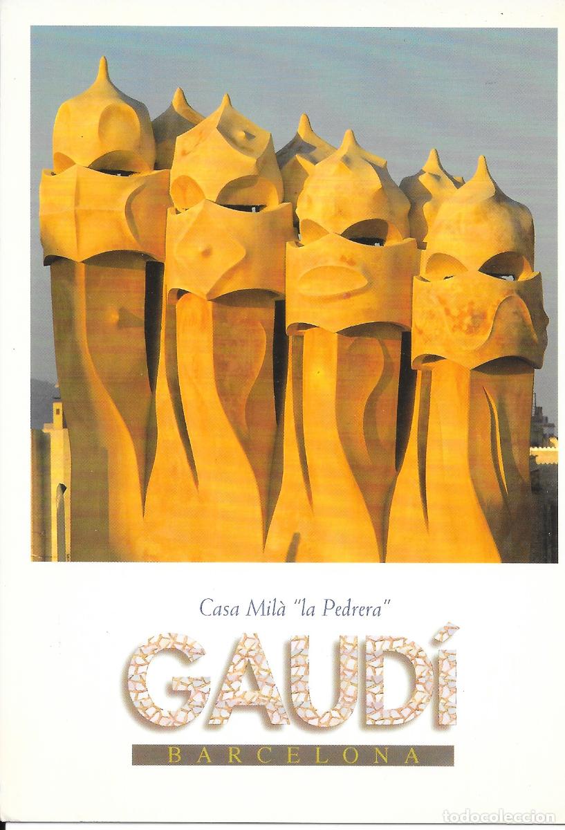Postales: [POSTAL] Antoni Gaud&iacute;. Casa Mil&agrave;. La Pedrera. Barcelona (sin circular)