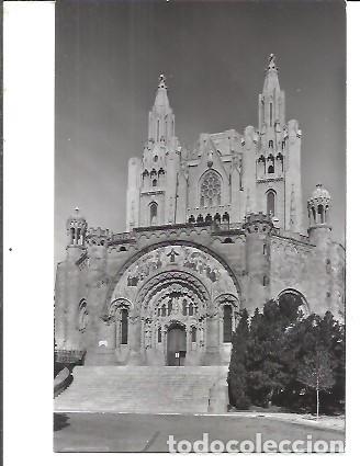 Postales: ANTIGUA POSTAL BARCELONA SERIE 2 N&ordm; 134 TIBIDABO TEMPLO NACIONAL EXPIATORIO J CEBOLLERO